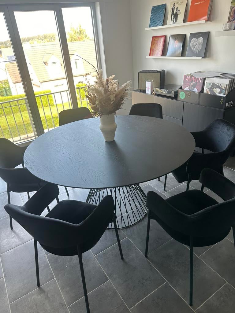 Eettafel Juntoo, Maison & Meubles, Tables | Tables à manger, Comme neuf, Métal, Enlèvement