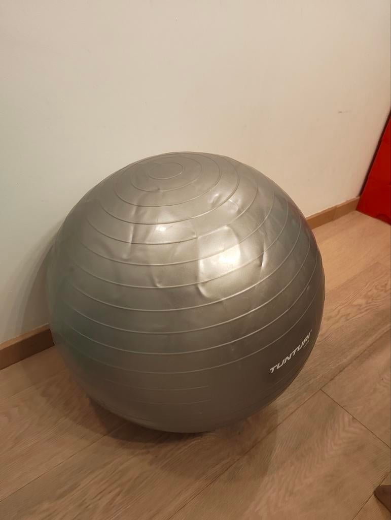 Heropblaasbare Gymbal 65cm, Sports & Fitness, Équipement de fitness, Enlèvement, Comme neuf, Balle de fitness