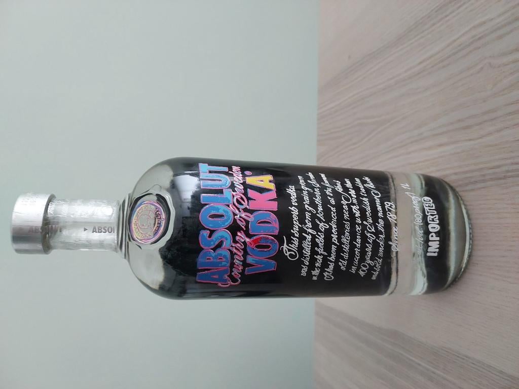 Absolut Vodka Andy Warhol Edition 2014, Ophalen of Verzenden, Nieuw