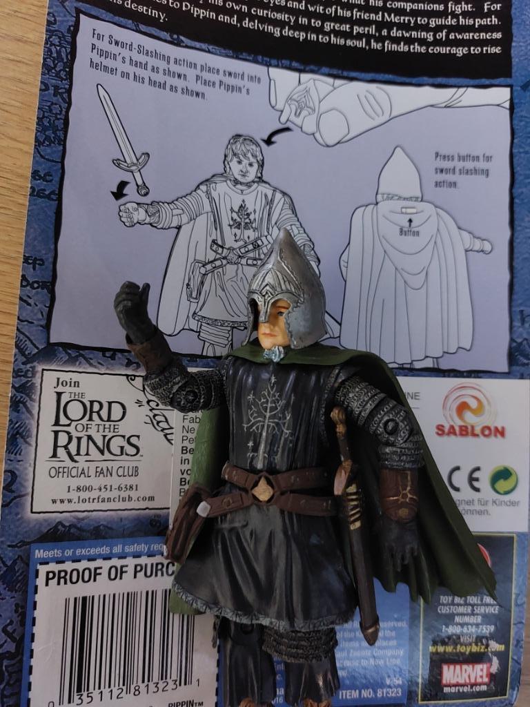 Pippin seigneur des anneaux, Enlèvement ou Envoi, Utilisé, Figurine