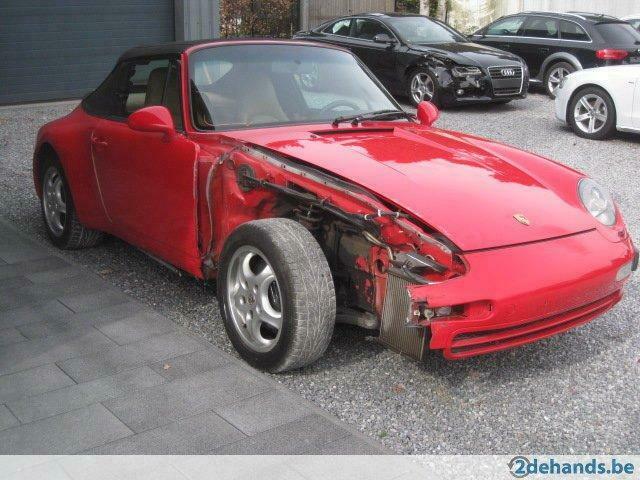 Gezocht schade Porsche, Cabriolet, Bedrijf, Te koop, Benzine