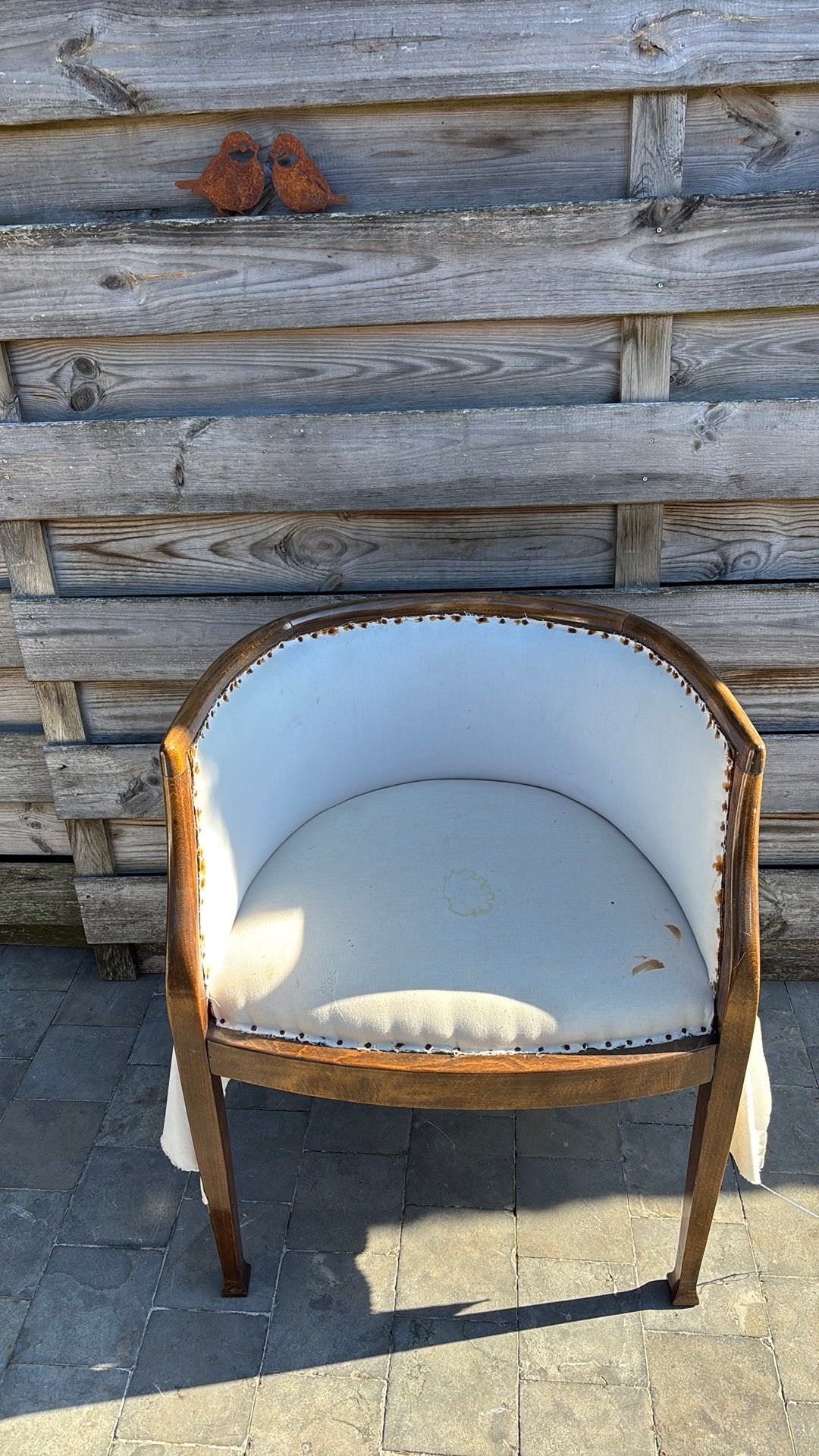 Fauteuil Bucket Art-Déco, Enlèvement ou Envoi