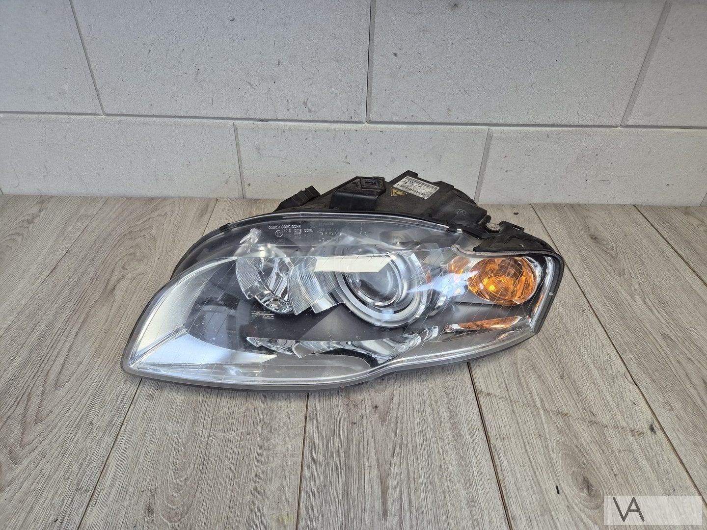 Audi A4 b7 2004 - 2008 xenon koplamp met module 8e0941029as, Gebruikt, -, -, -