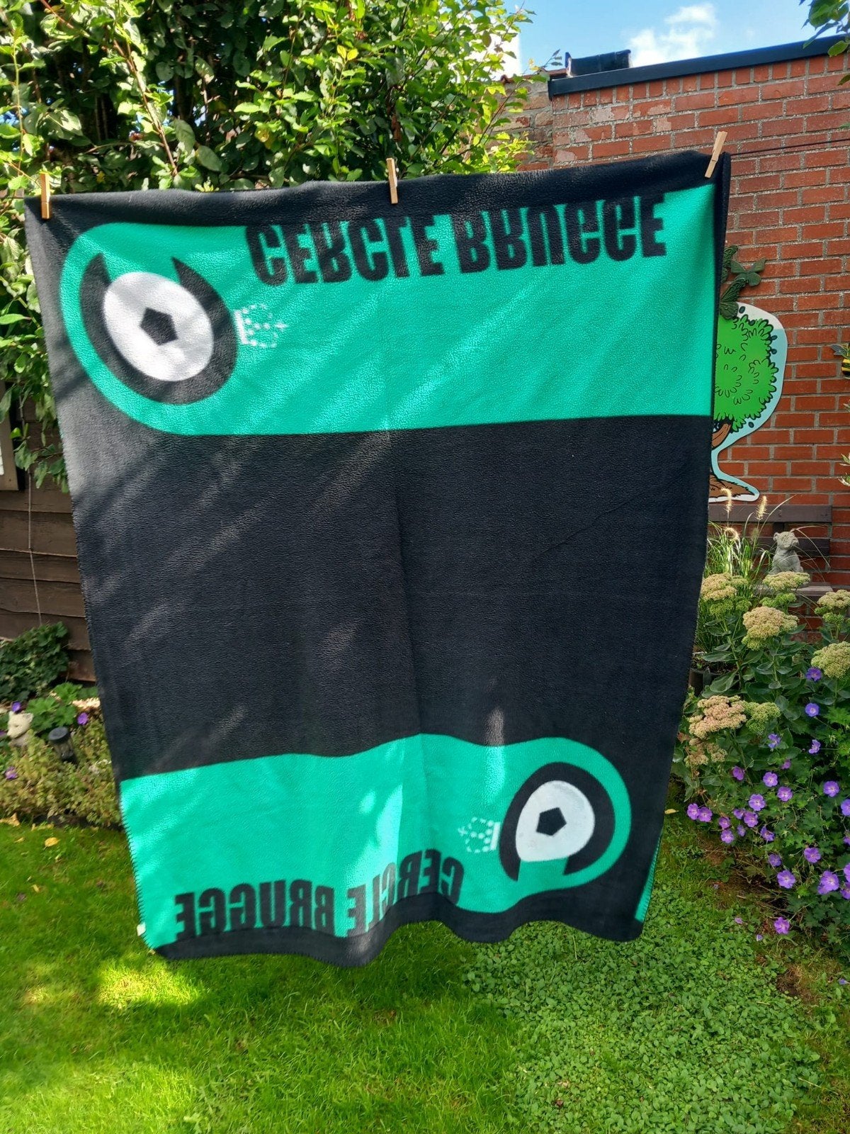Cercle Brugge fleecedeken, Sport en Fitness, Ophalen