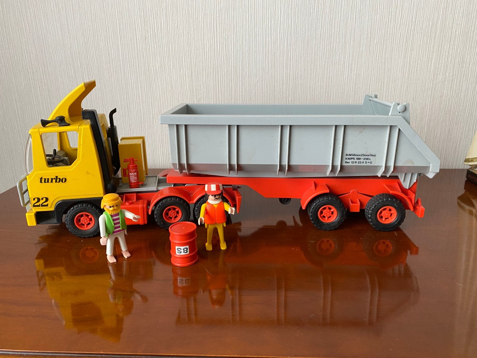 Playmobil vrachtwagen., Enlèvement, Comme neuf