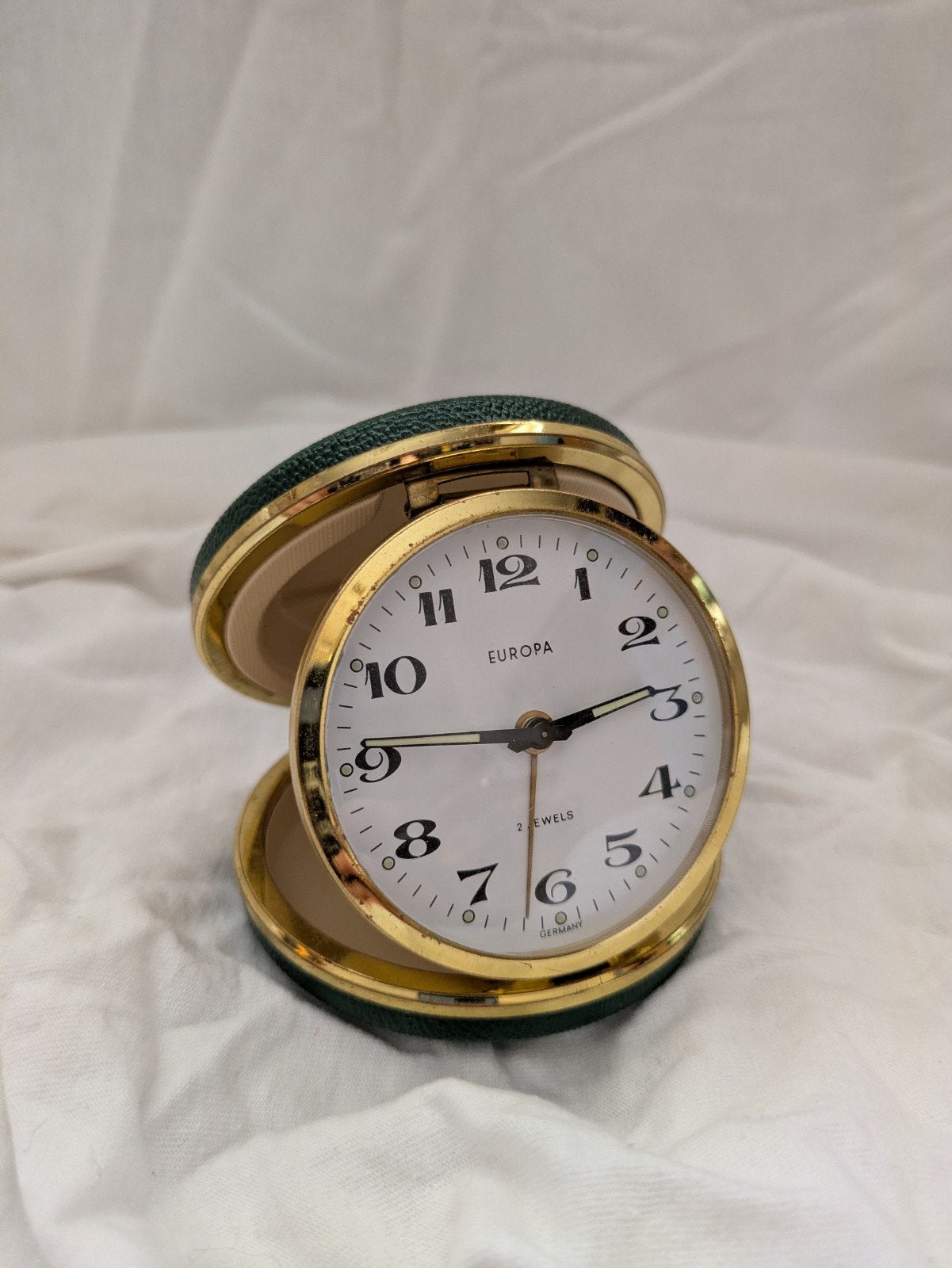 Vintage Europa Reiswekker (2 Jewels), Enlèvement ou Envoi