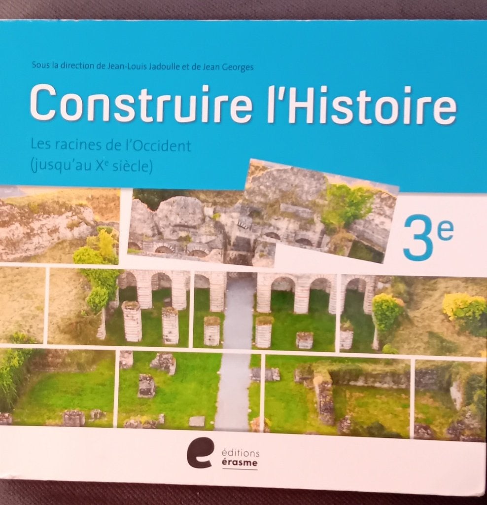 Manuel scolaire, Livres, Histoire, Editions erasme, Enlèvement, Utilisé