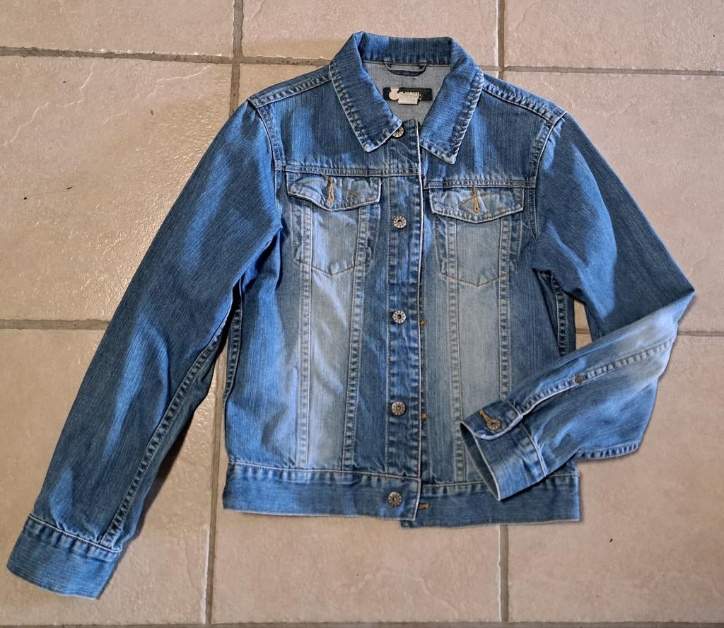 Veste en jean garçon taille 158, Kinderen en Baby's, Kinderkleding | Maat 158, Ophalen, Jongen