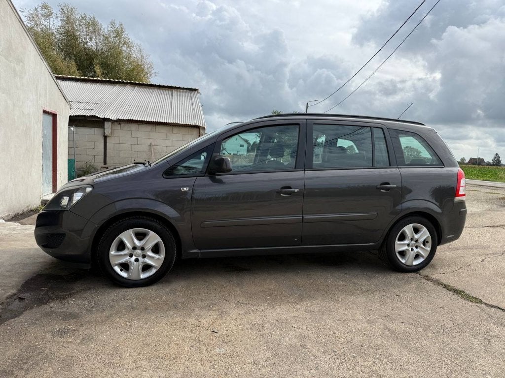 Opel Zafira 1.6 benzine, 7pl, Gekeurd vvk. LEZ ok, Voorwielaandrijving, Euro 5, 4 cilinders, Bedrijf