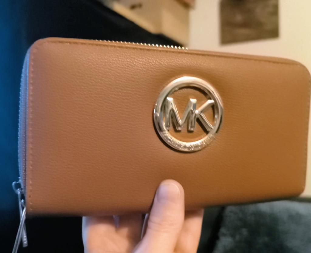 Portemonnee Michael Michele Kors, Ophalen of Verzenden, Nieuw, Bruin, Overige merken