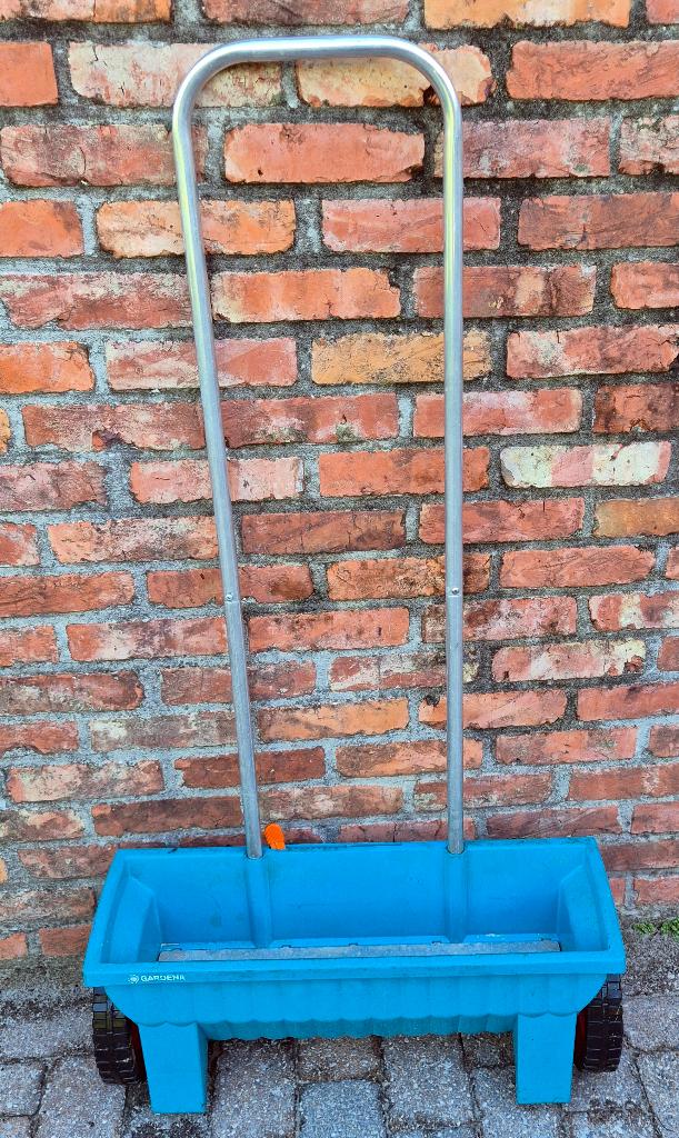 Gardena strooiwagen, Ophalen, Gebruikt, Handmatig, Gardena