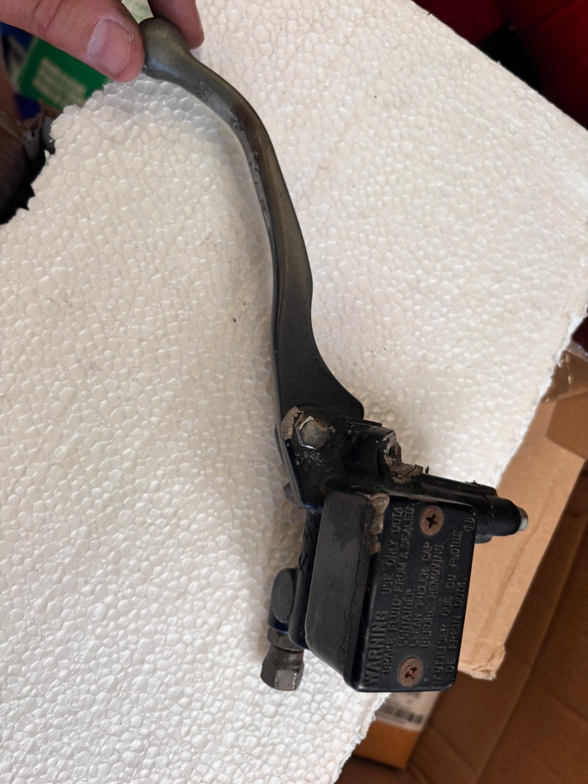 Pompe de frein principale Honda XR600, Motos, Enlèvement ou Envoi, Utilisé