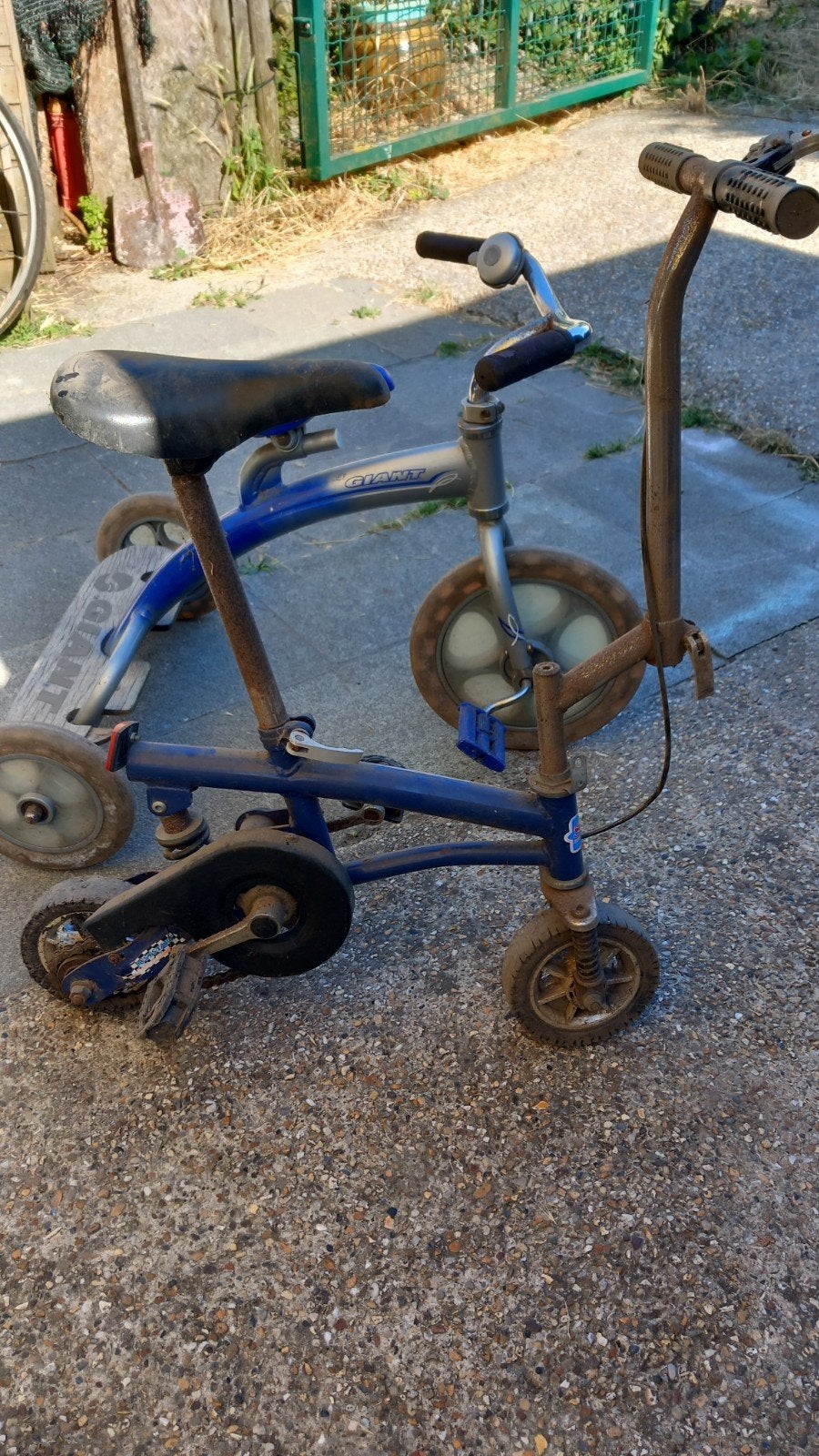2 fietssen, Ophalen, Gebruikt