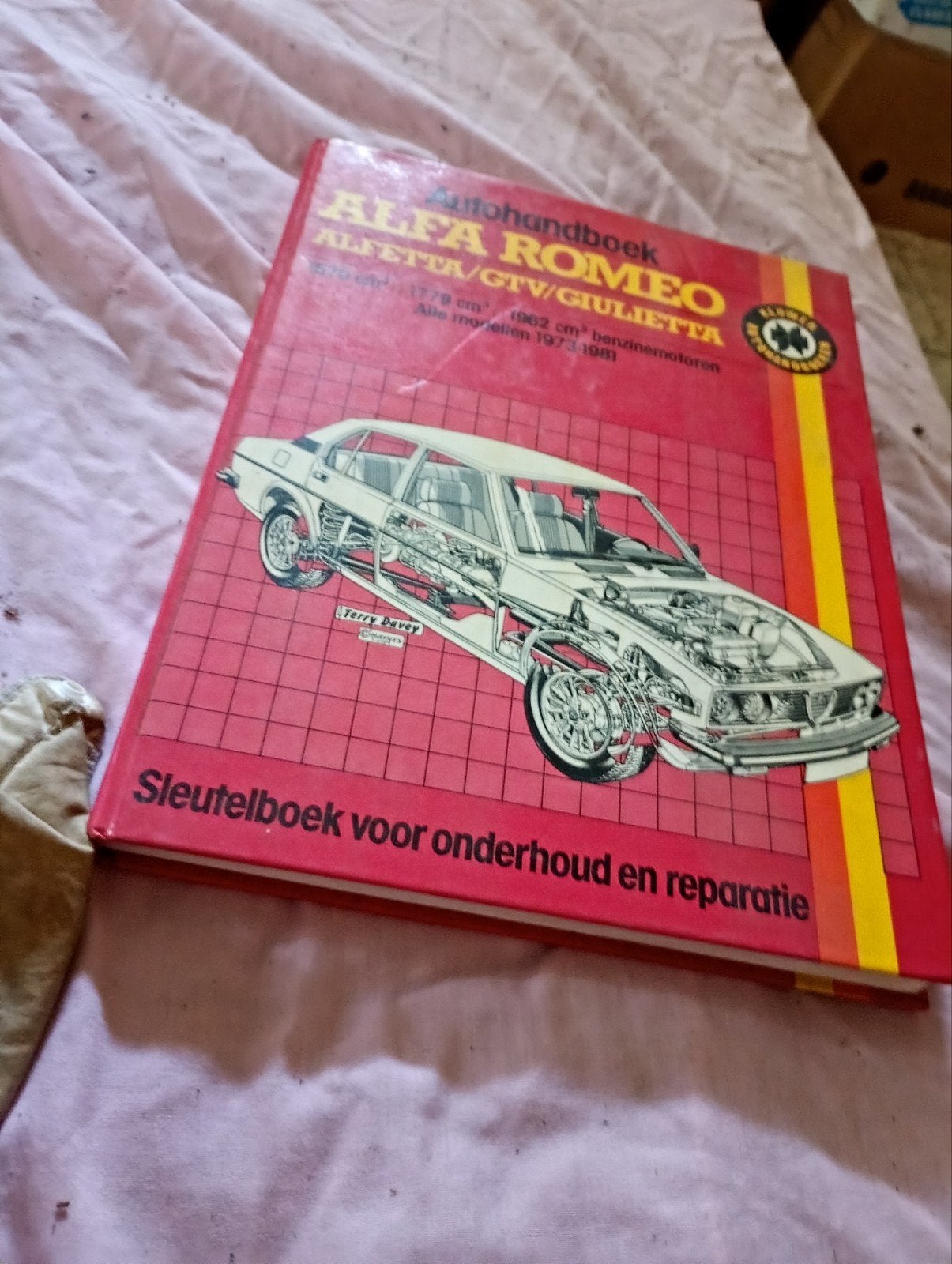 Auto handboek als romeo Aletta,gtv,guielietta, Ophalen of Verzenden