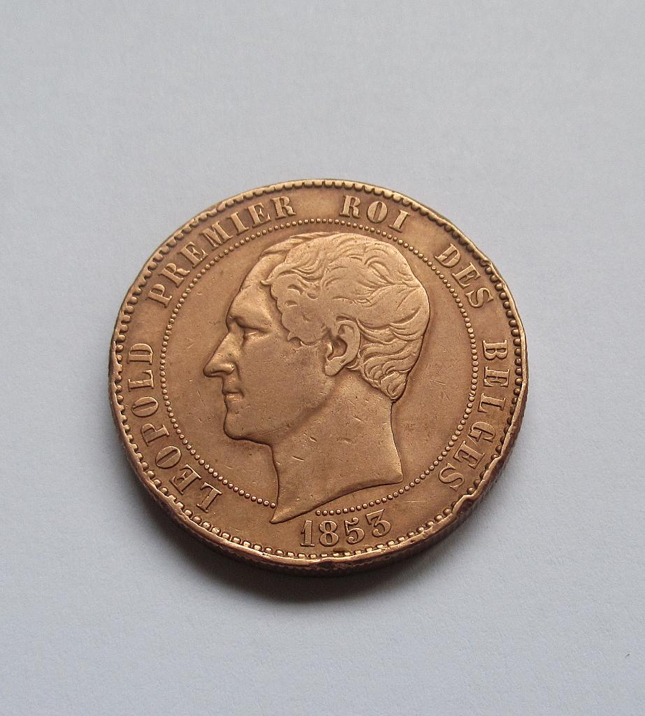 Belgie 10 cent 1853, Postzegels en Munten, Munten | België, Verzenden