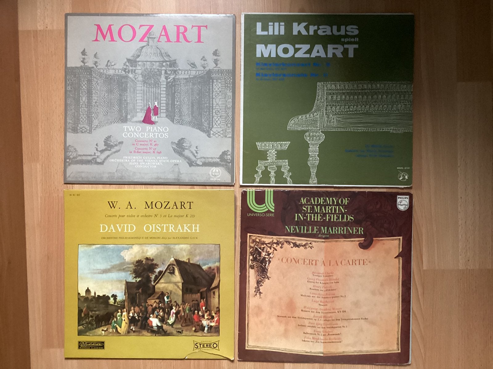 LP’s klassiek Mozart, CD & DVD, Vinyles | Classique, Enlèvement ou Envoi