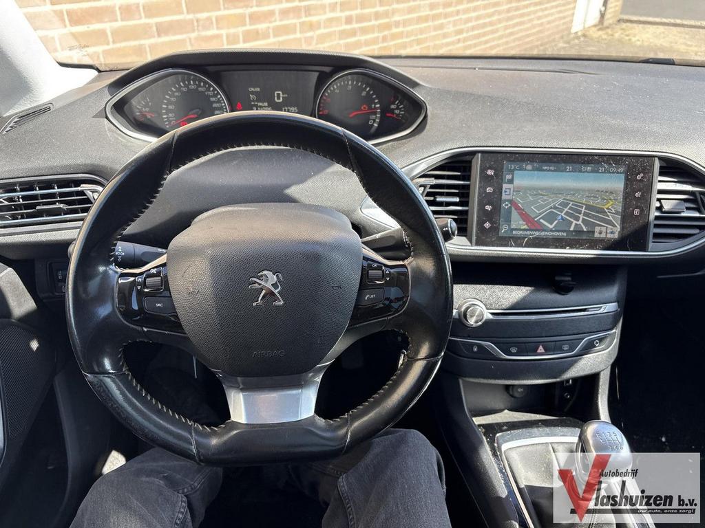 Peugeot 308 SW 1.6 BlueHDI Active | Navi | Climate | Cruise, Auto's, Peugeot, Parkeersensor, 85 g/km, Bedrijf, Zilver of Grijs