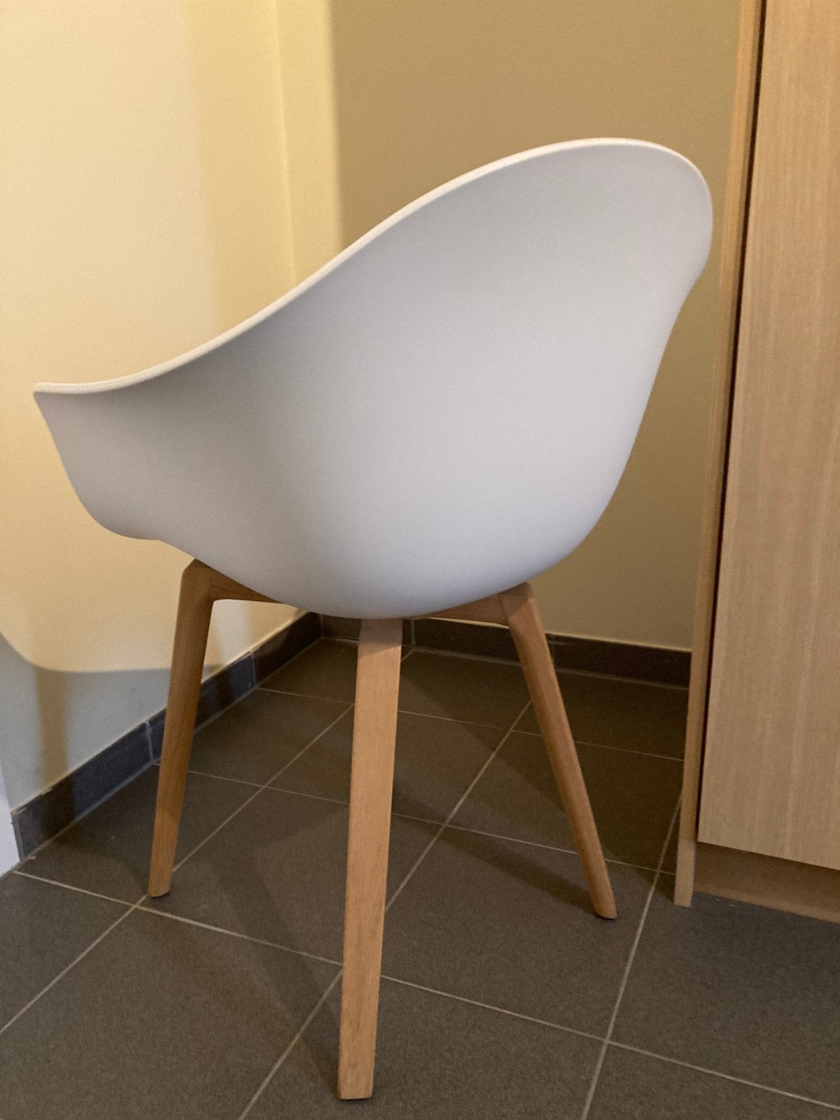 Eetkamerstoelen TE KOOP, Trois, Autres couleurs, Comme neuf, Synthétique