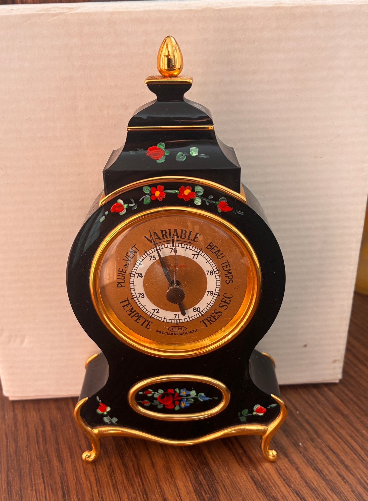 Barometer, Ophalen, Barometer
