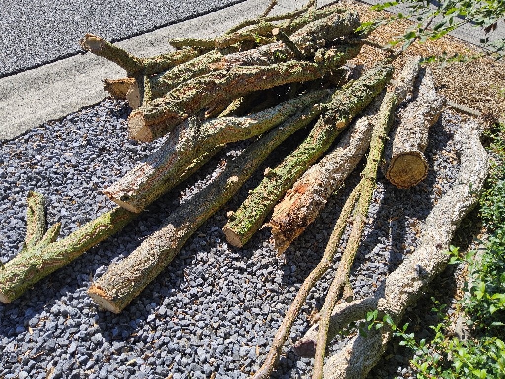 Brandhout, Tuin en Terras, Brandhout, Minder dan 3 m³, Ophalen, Eikenhout, Stammen