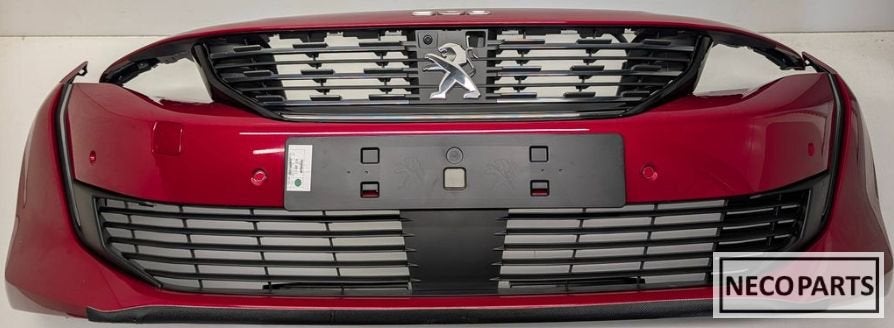 PEUGEOT 508 II VOORBUMPER COMPLEET ORIGINEEL ALLES LEVERBAAR, Gebruikt, -, Voor, -