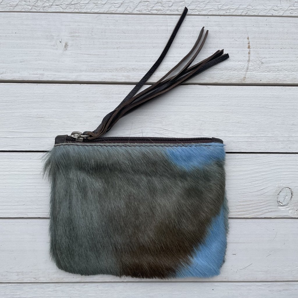 Tas Kim springbok baby blauw 16x12cm #K-4 | Lederstore, Bijoux, Sacs & Beauté, Enlèvement ou Envoi, Neuf, Bleu, Sac de soirée