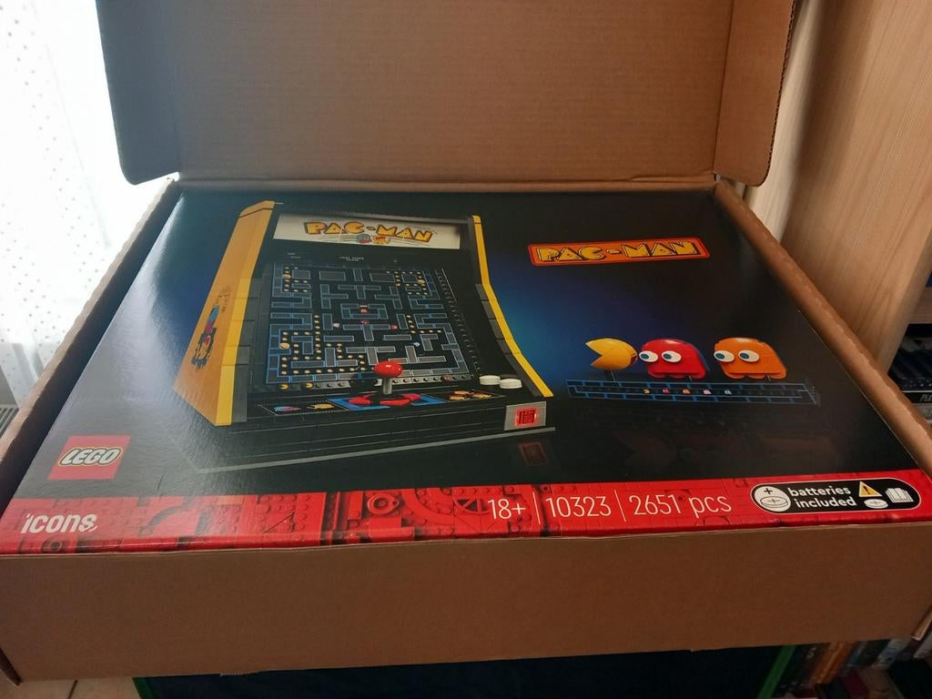 Lego pacman, Ophalen, Lego