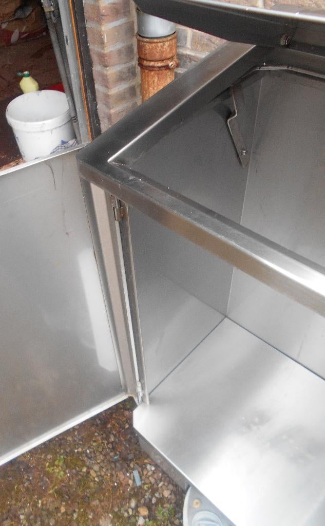 POUBELLE HORECA FULL INOX 120 LITRES, Enlèvement, Utilisé, Autres types