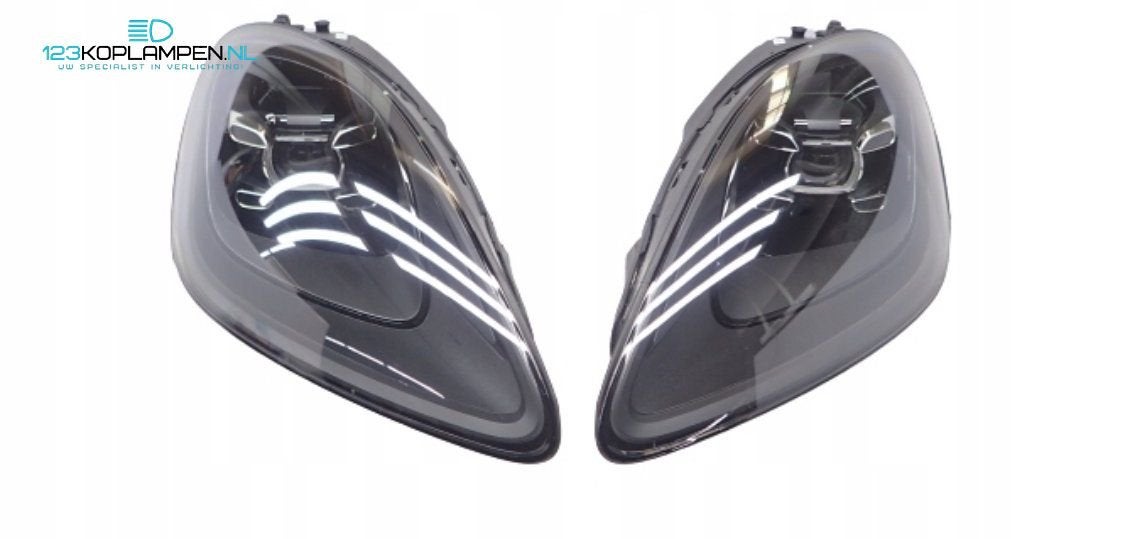 Porsche Cayenne 9Y Full LED Koplampen links rechts compleet, Gebruikt, -, Verzenden, Porsche