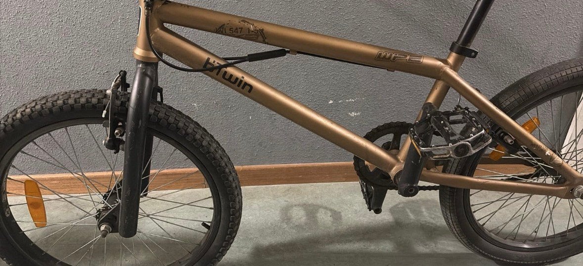 BMX btwin, Enlèvement, Utilisé