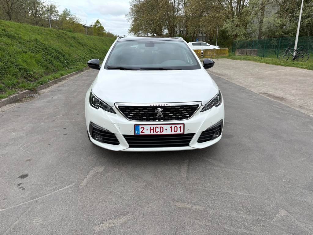 Peugeot 308 sw, Auto's, Peugeot, Leder en Stof, Wit, 5 deurs, Particulier
