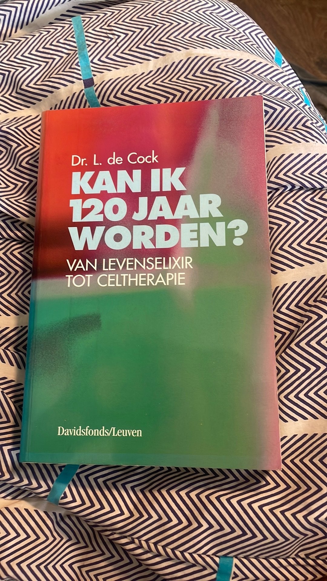 L. de Cock - Kan ik 120 jaar worden?, Boeken, Ophalen of Verzenden, L. de Cock