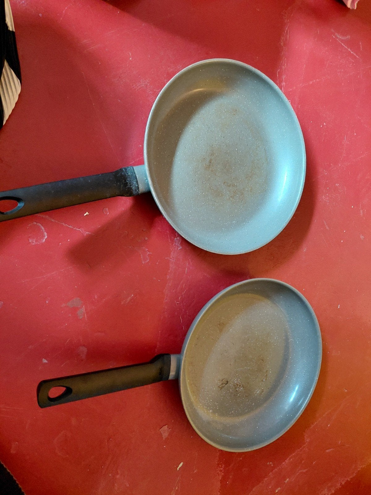 2 pannen, Ophalen, Gebruikt, Pannenset, Keramische plaat