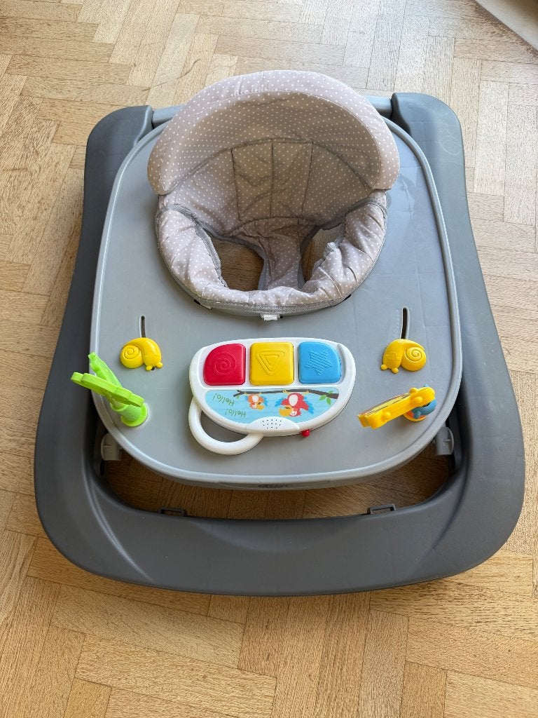 Loopstoel / baby walker, Ophalen, Gebruikt, Babygym, Met wieltjes