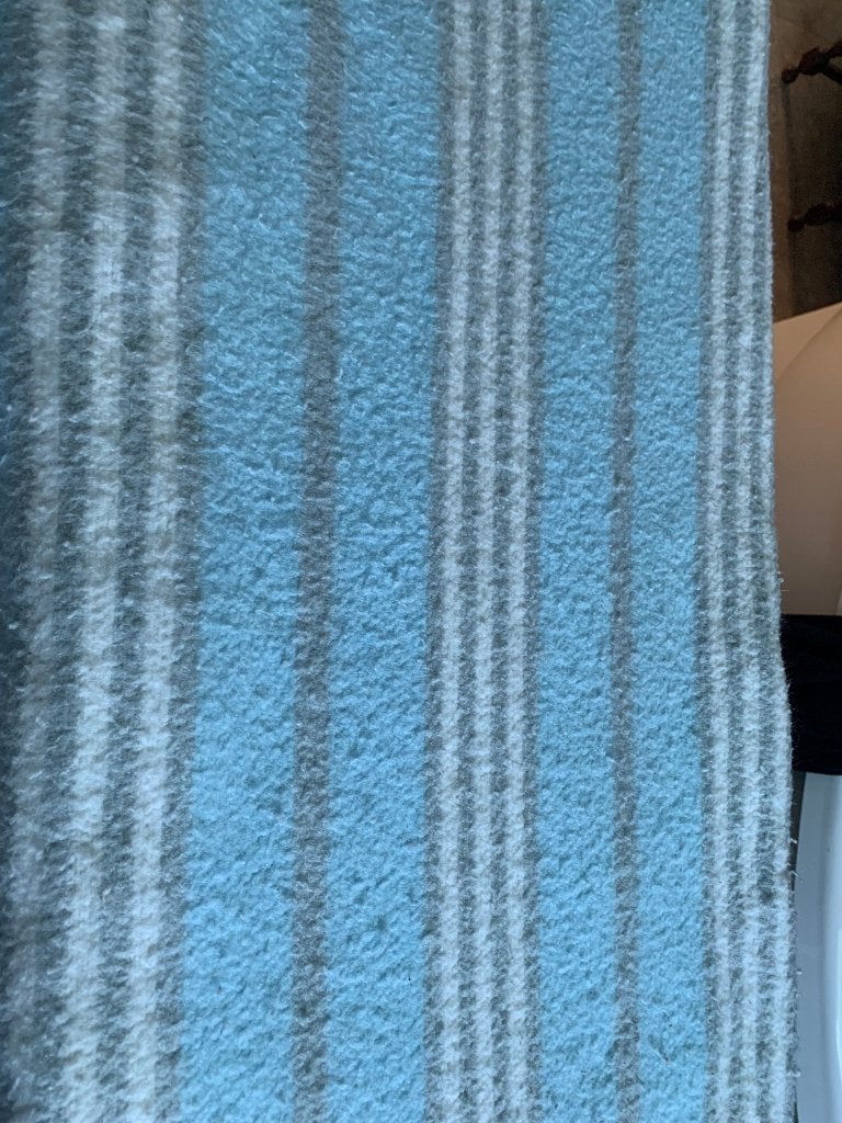 vintage blauwe deken, Ophalen of Verzenden