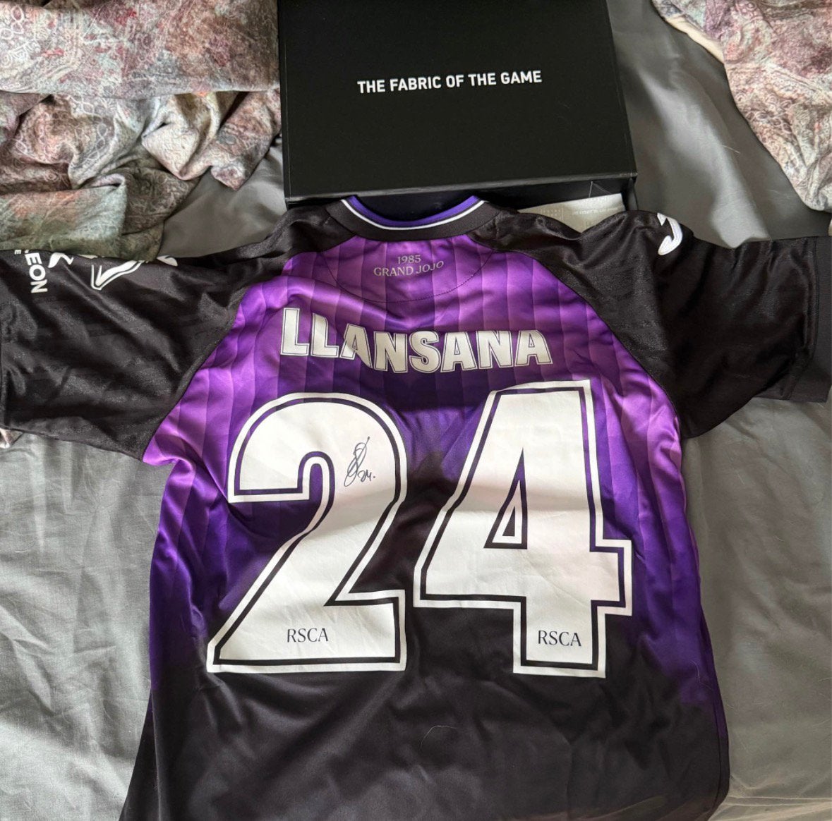 Matchworn shirt Llansana, Sport en Fitness, Maat L, Ophalen of Verzenden, Zo goed als nieuw, Shirt