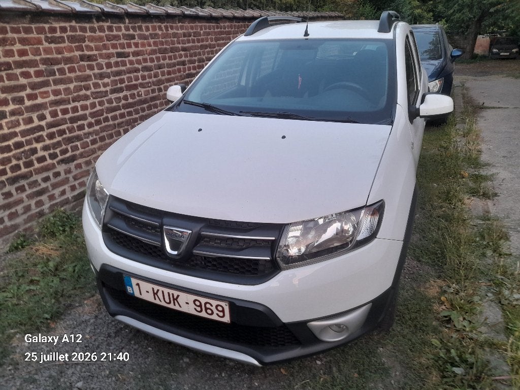 DACIA SANDERO STEPWAY  1.5 DCI 2015-EU5 – 66 kw -160 000KM, Autos, Dacia, Euro 5, Achat, Noir, 5 portes