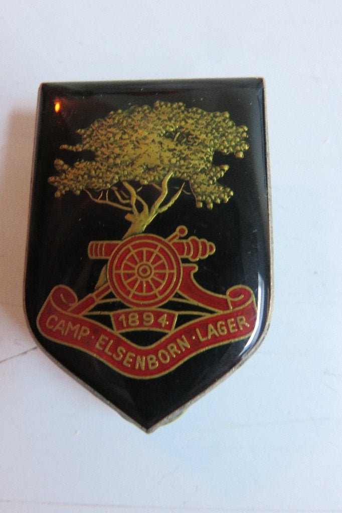 Borstzakhanger : Elsenborn Camp, Ophalen of Verzenden, Landmacht, Embleem of Badge
