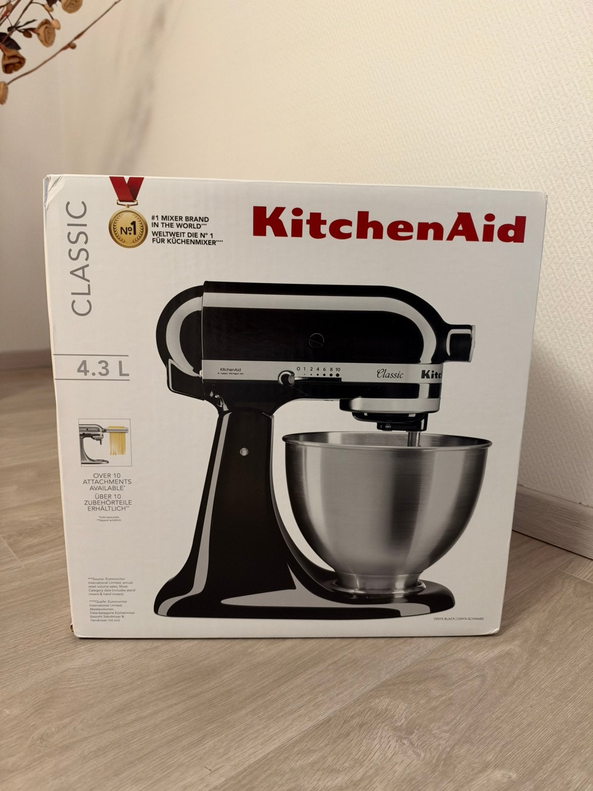 KitchenAid mixer, 4 litres ou plus, Enlèvement, Neuf, 3 vitesses ou plus
