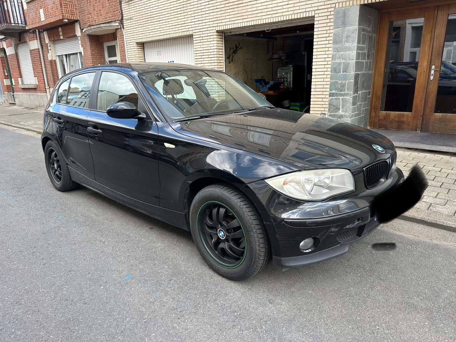 Bmw 116i benzine !, Autos, Achat, Boîte manuelle, Noir, 5 portes