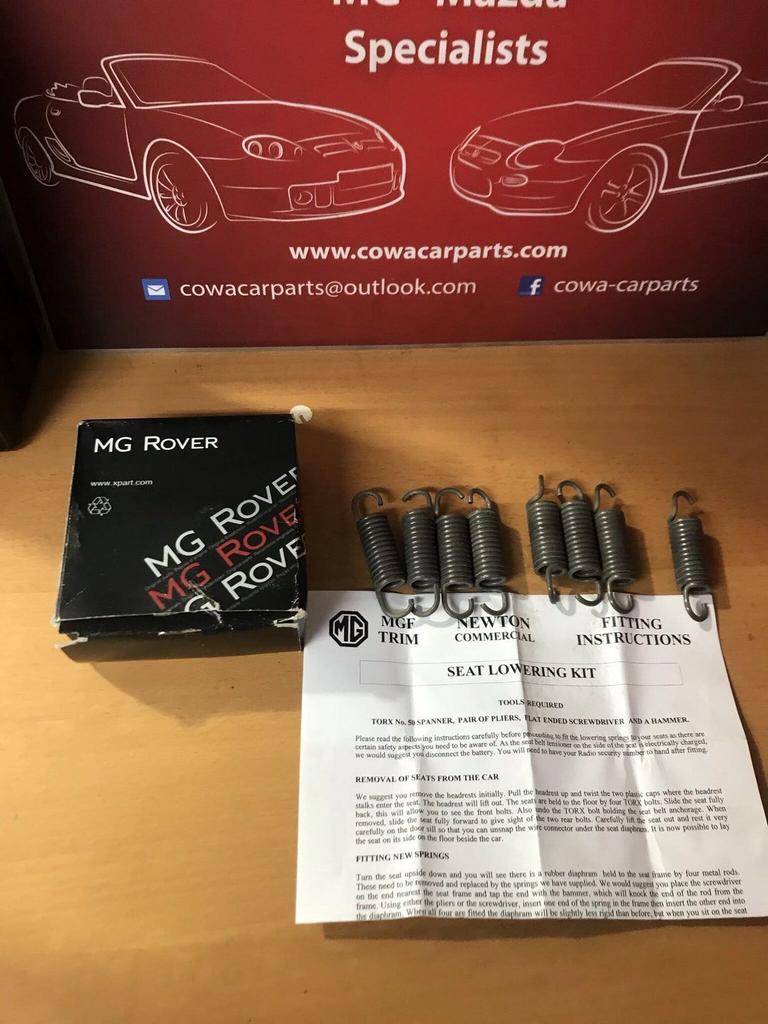 mg f mgf mg tf mgtf verlagingsveren voor de stoelen, Neuf, -, -, -