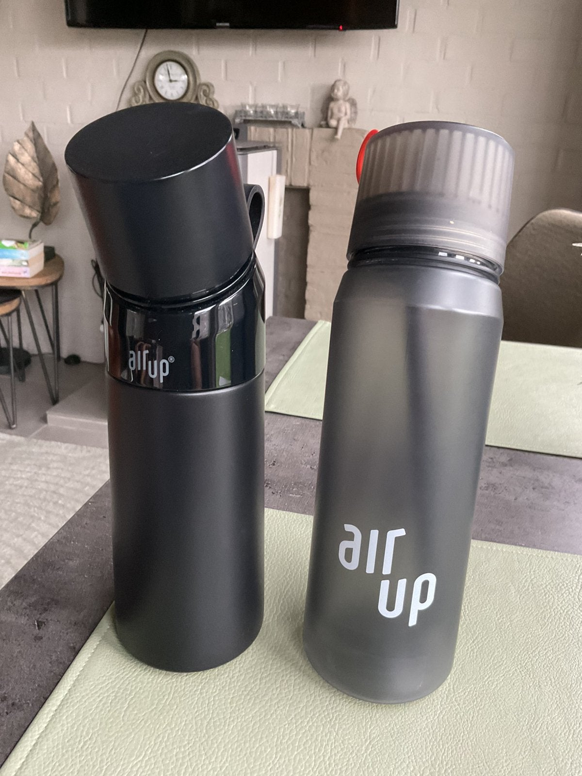 Twee Air Up drinkbussen, Ophalen, Zo goed als nieuw