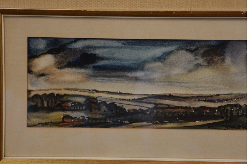 Bijzonder! Ingelijst werk van Piet Mulder: Landschap, Antiek en Kunst