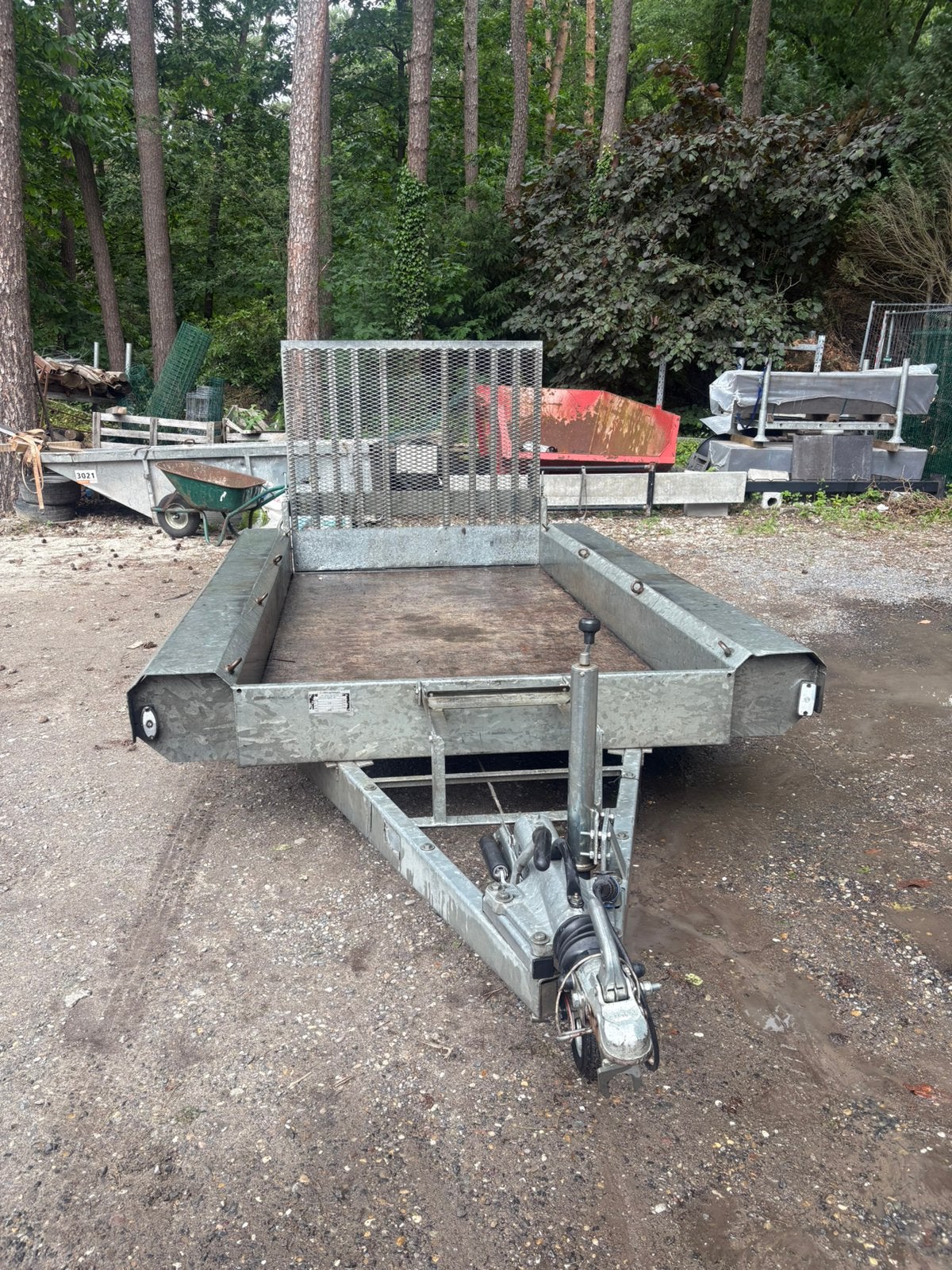 Vlemmix machinetransporter, Autos : Divers, Remorques, Enlèvement, Utilisé