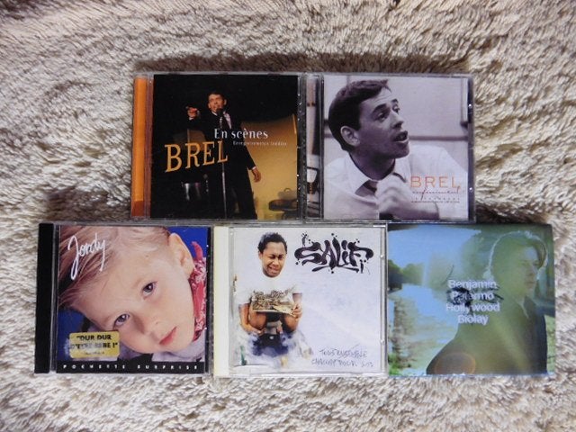 Collection Chansons (Brel, Axelle Red, Mylène Farmer), CD & DVD, CD | Francophone, Comme neuf, Enlèvement ou Envoi
