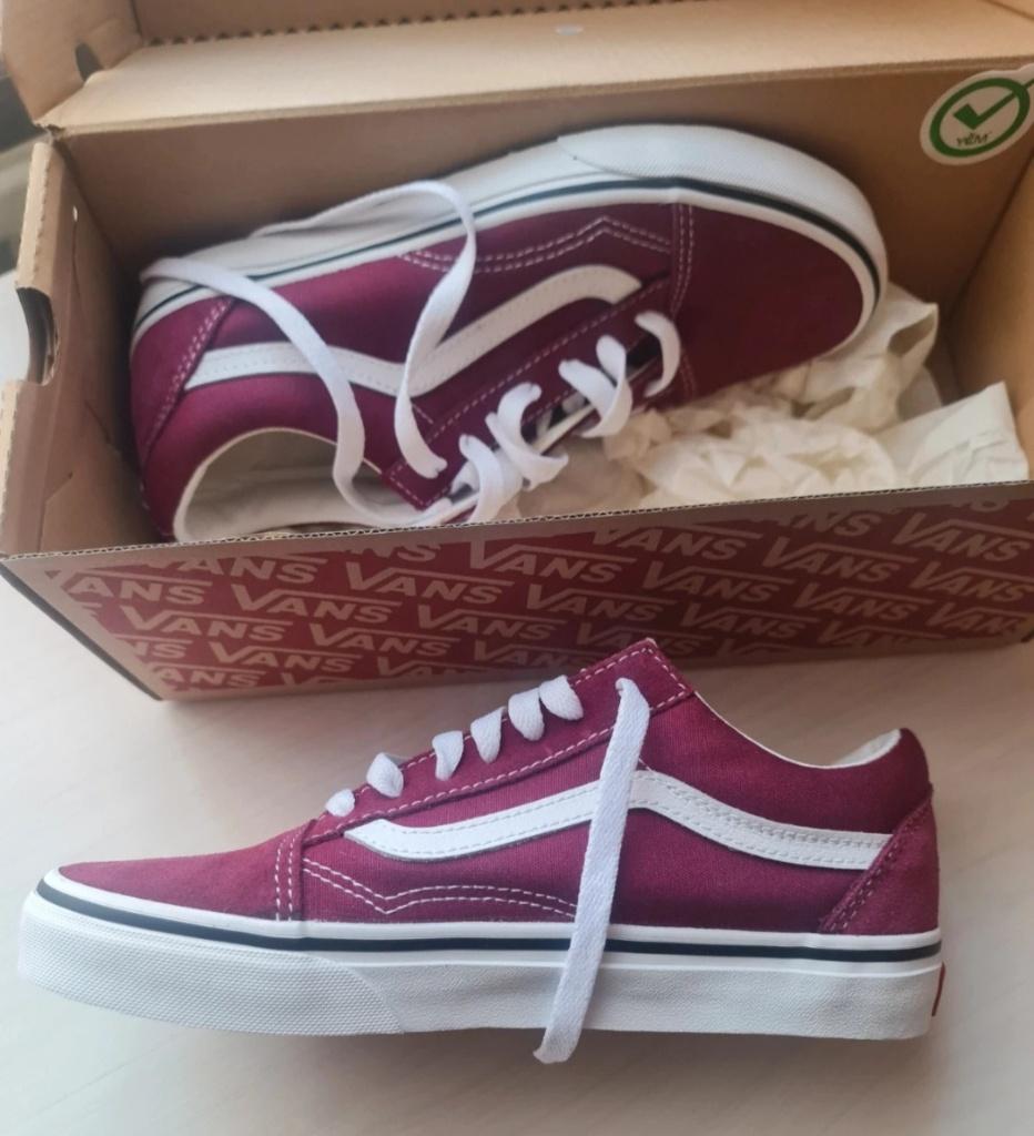 Vans Old Skool bordeaux/bordeaux, Kleding | Dames, Schoenen, VANS /ALL-STAR Converse, Schoenen met lage hakken, Overige kleuren