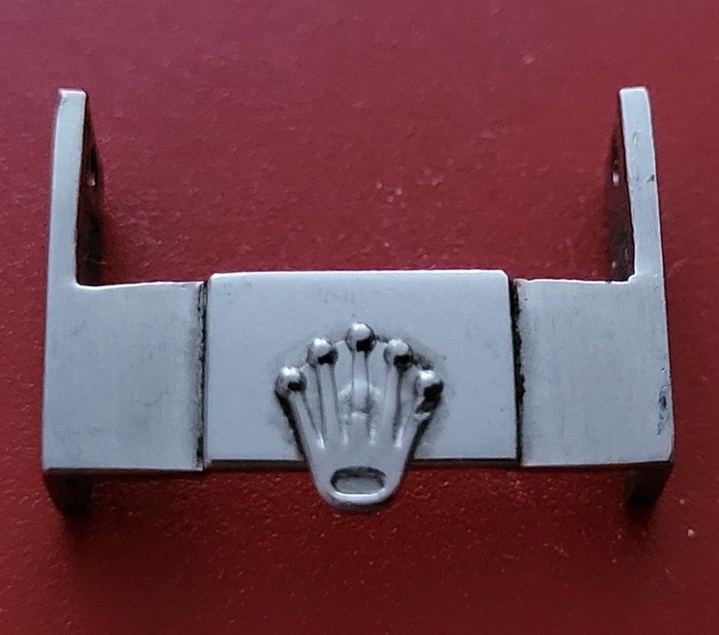 Rolex flip-lock gespdeel, Ophalen, Staal, Gebruikt, Polshorloge