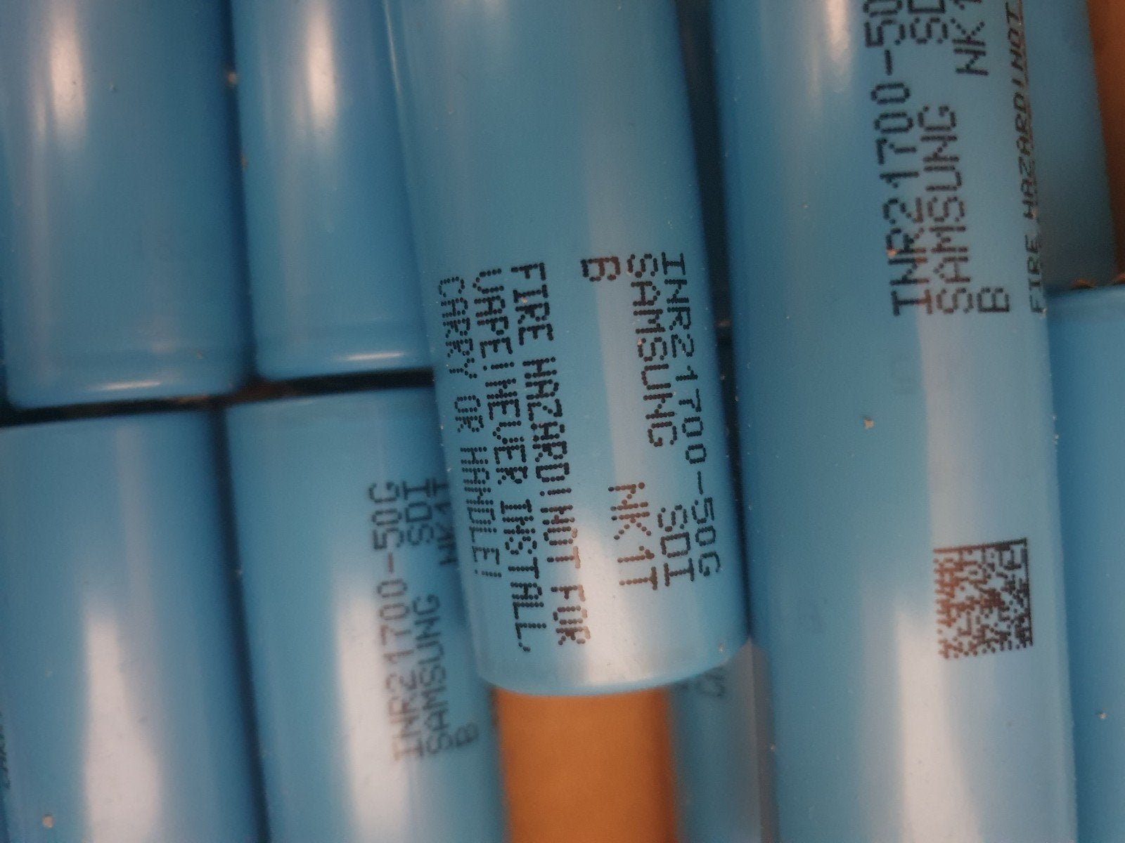 Lot de 20 cellules 21700 Samsung 50g, Enlèvement ou Envoi