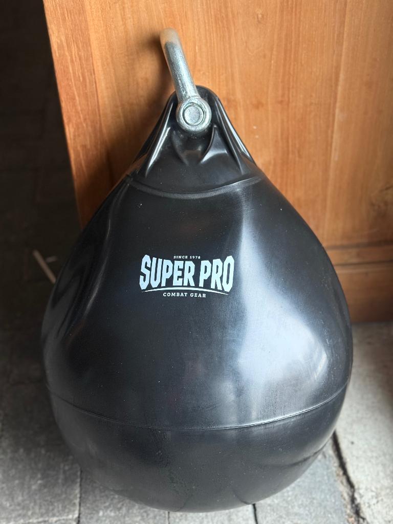Bokszak dubbel-end 25KG Super Pro – snelheidstraining, Ophalen, Zo goed als nieuw, Bokszak