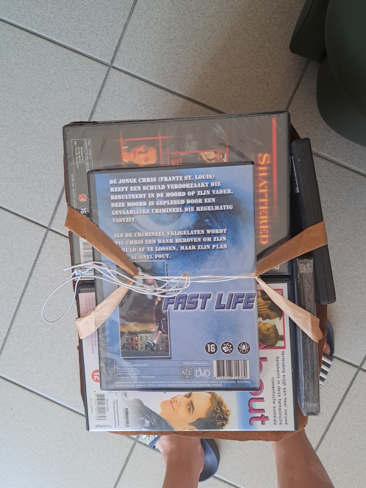 DVD's  om te kijken, Enlèvement